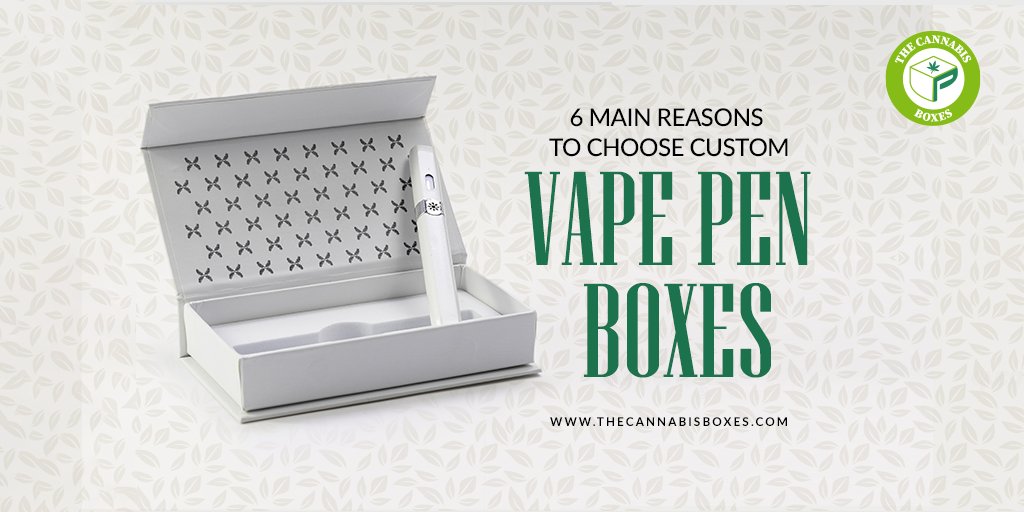 customboxinc's tweet image. #Customvapepenboxes provide safety, an aesthetic appearance, and a variety of box options for your delicate vape pens. 

Read our blog: bit.ly/38ATQTV

.

.

.

#customvapepackaging #vapesponsor #customprintedboxes #thecannabisboxes #vapeboxes