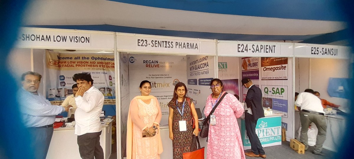 PallabKumarBas7's tweet photo. @sentisspharma At Eizoc Puri conference booth with KOLs Dr Sugata Paul,Dr Tulika Ghosal......@Ruchi_75 #lifeatsentiss https://t.co/BTFYCVQv4T