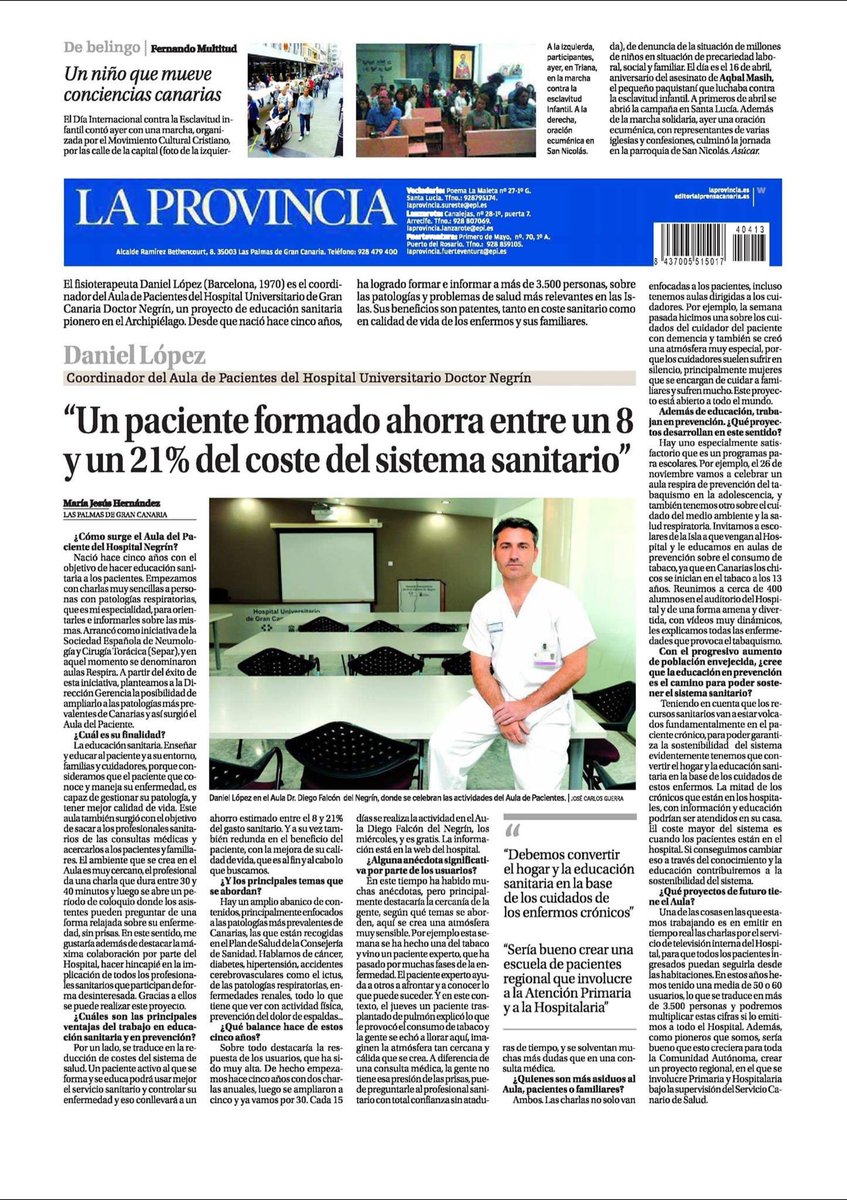 Dlofe's tweet photo. Debemos apostar por educar y facilitar herramientas y habilidades de autogestión a todos nuestros pacientes, y confiar en la educación entre iguales como un beneficio para nuestro sistema sanitario. @joancmarch @EnfermeroEnred @escuelapCAN @escpacientes https://t.co/n1Fq6BuNje