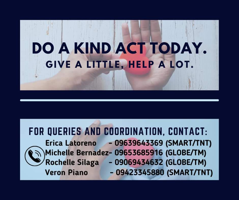 We are doing a donation drive to send relief packs and support to those affected by #BagyongAgaton in #BaybayLeyte.𝗙𝗼𝗿 𝗠𝗢𝗡𝗘𝗧𝗔𝗥𝗬 𝗗𝗢𝗡𝗔𝗧𝗜𝗢𝗡𝗦.You may send your donations to:💰𝗣𝗮𝘆𝗽𝗮𝗹: Adriane Cabatu paypal.me/AdrianeCabatu
#BaybayCityNeedsHelp
#LeyteNeedsHelp