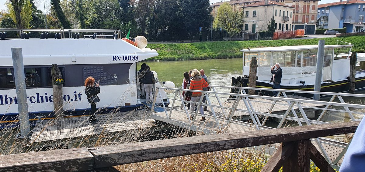 In partenza per l'evento finale del progetto #VilleggiaturaSostenibile di Trinity House Dgr Ripartiamo 866/2020 <a href="/RegioneVeneto/">Regione del Veneto</a> a cui anche <a href="/ilCISET/">CISET</a> ha partecipato.  Un percorso fluviale tra le #Ville della #RivieradelBrenta