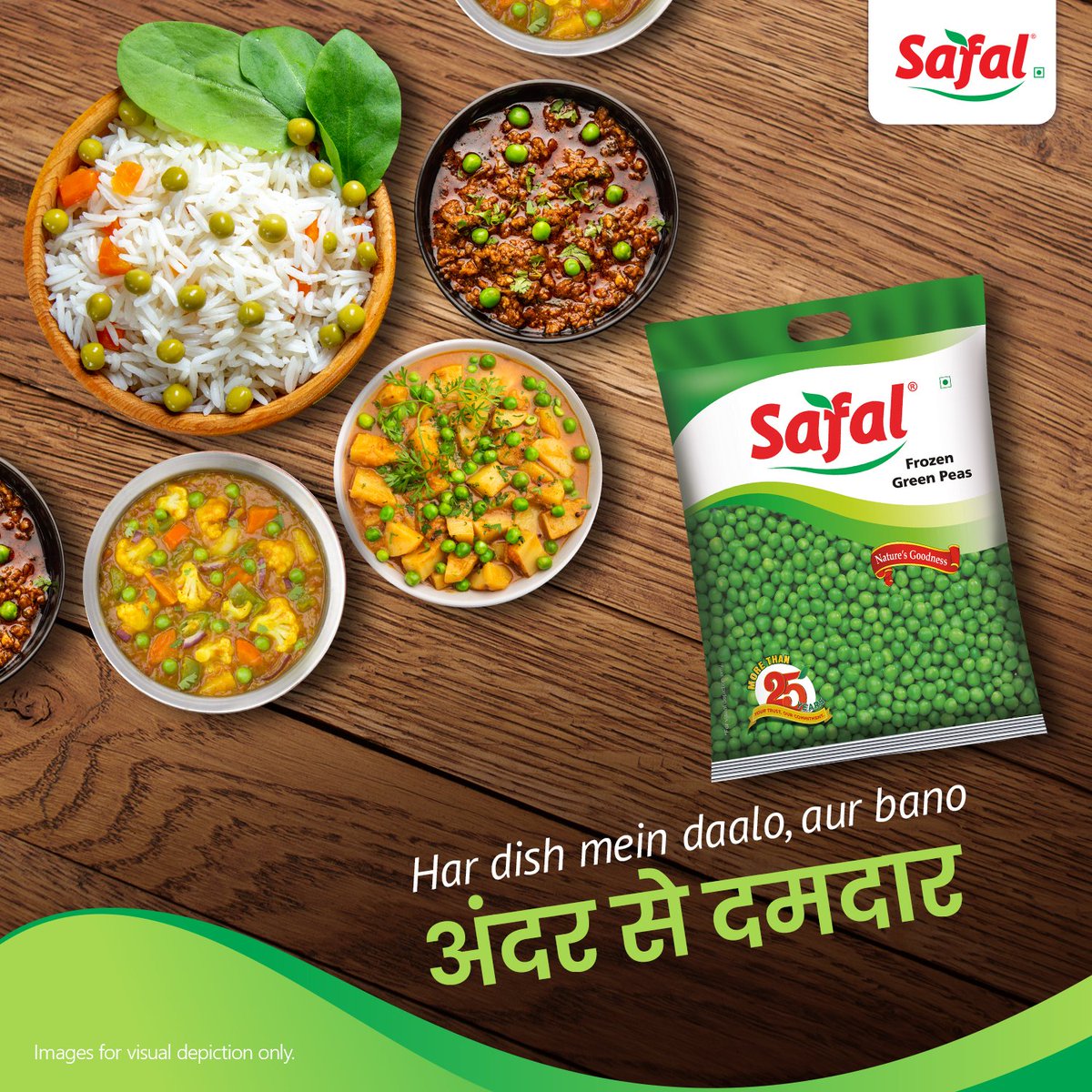 Safalproducts's tweet photo. Make it a part of every dish and explore your cooking skills. Feel the immense taste and joy with master peas!

#Safal #SafalVeggies #SafalProducts #Snacks #Food #Foodie #SnackTime #EveningSnacks #Yummy #Masterpeas https://t.co/D7pZ9Wio2h