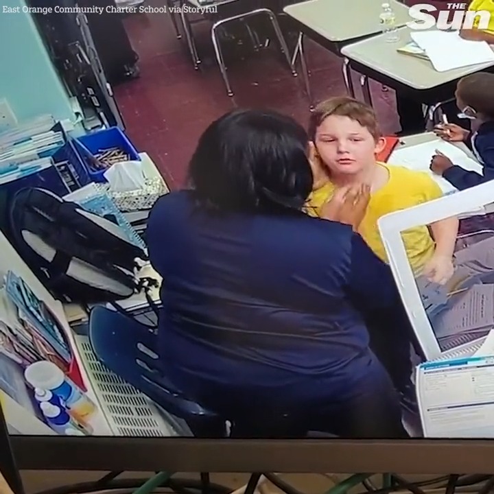 The Sun on Twitter "This is the incredible moment a teacher saves one