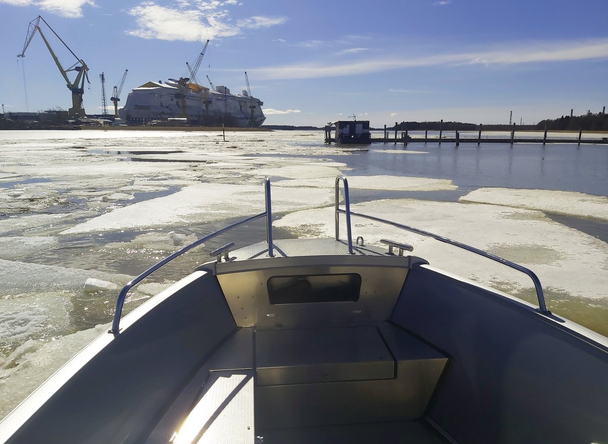 NextfourGroup's tweet image. After setbacks in the weather, spring is finally here! The Q Experience test boat is ready for business 💪 The season can start ☀️

#boating #softwaretesting