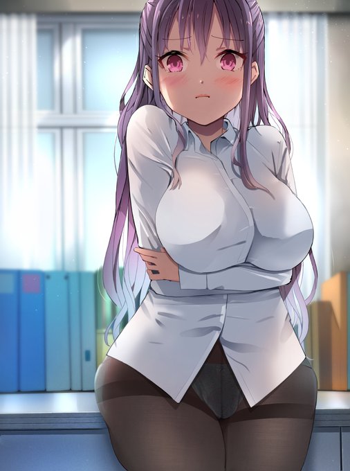 タイツ越しのパンツ! 