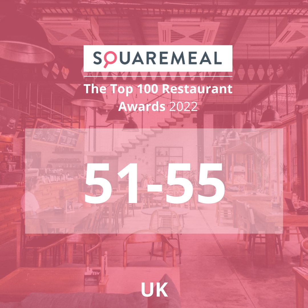 51. <a href="/oxbelfast/">OXBelfast</a>, Belfast
52. <a href="/masonsknowstone/">The Masons Arms Knowstone</a>, Devon
53. Kota, Cornwall
54. <a href="/FhiorRestaurant/">Fhior</a>, Edinburgh
55. <a href="/lovewalnuttree/">lovewalnuttree</a>, Monmouthshire

#SMTop100UK <a href="/shaundhill/">Shaun Hill</a> <a href="/chefsrsmith/">Scott Smith</a> <a href="/oliviercertain/">olivier certain</a>