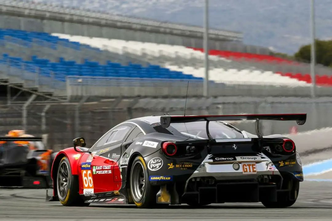 JMWmotorsport's tweet photo. So, the @EuropeanLMS two day pre-season test is now complete. But what do you think of our new look? ❤️🖤

📸 David Lord https://t.co/XTtByam9uo