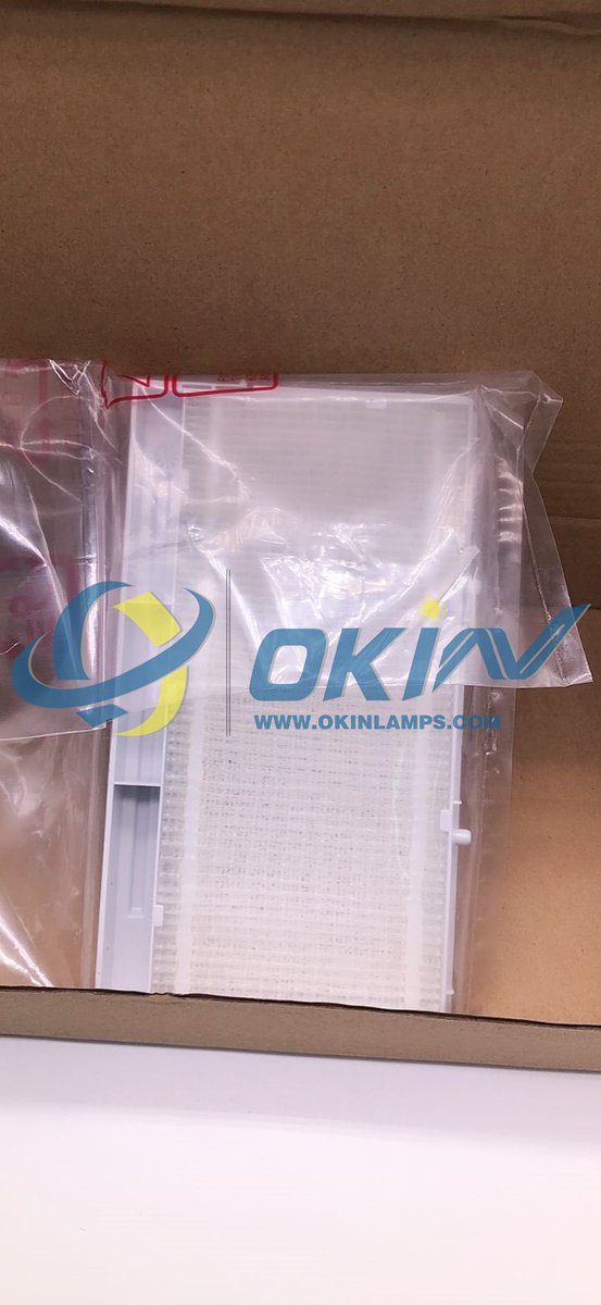 ProjectorlampsS's tweet image. #ProjectorAirFilter #HITACHI #MAXELL #DUKANE #UX37191

#BZ-1M #CP-A222NM #CP-A222WNM #CP-A222WN #CP-A300NM #CP-A300N #CP-A301NM #CP-D27WN #CP-DW25WN #CP-AX2503

info@okinlamps.com
sales@okinlamps.com
Skype: okin.tech
okinlamps.com

#ProjectorLamp #DT01411