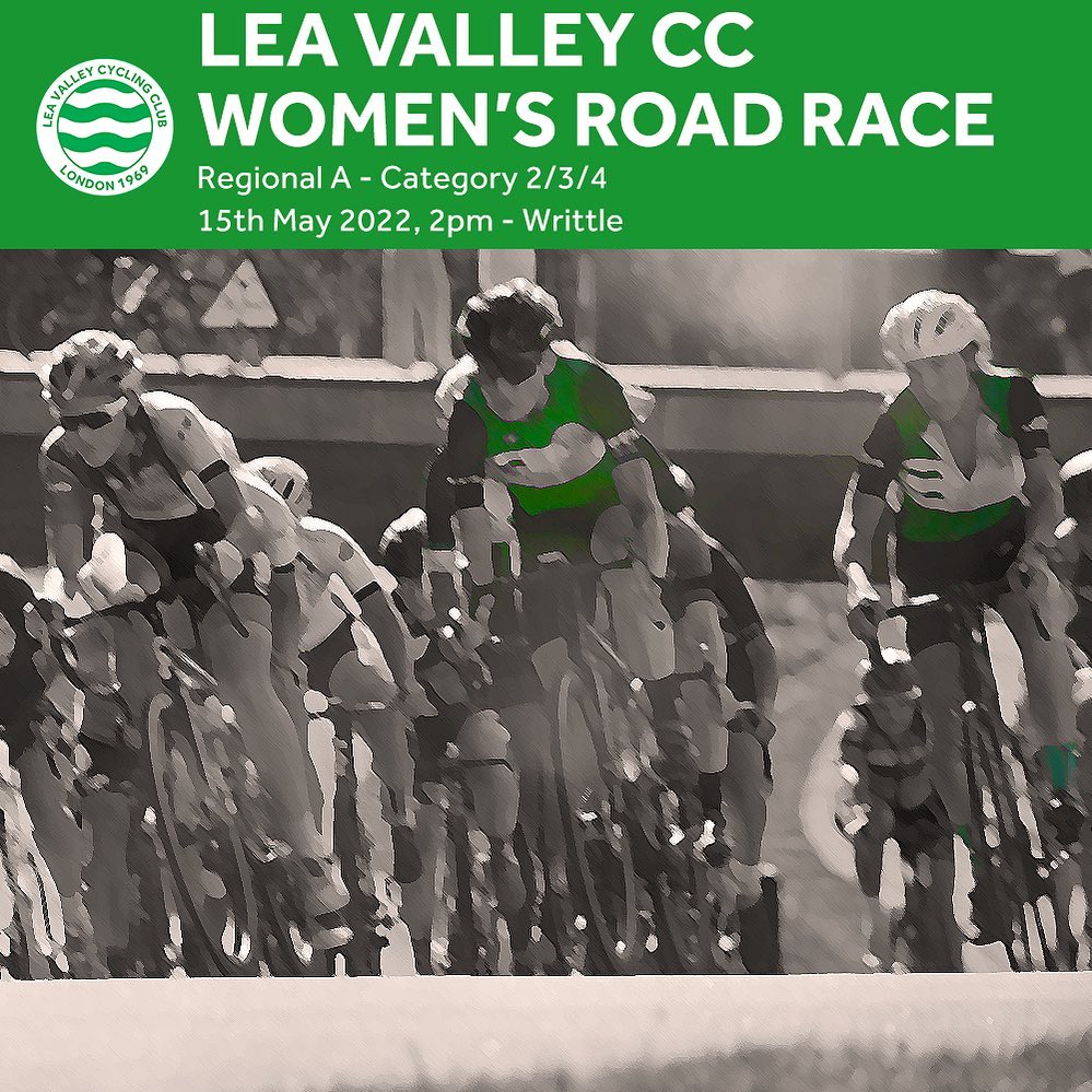 Want to win £100? 💰 bit.ly/3JBXauX 💷

Lea Valley CC is delighted to announce our first ever Women's only road race.

We’re offering £100 in prize money for 1st place!

Please retweet/share to raise awareness amongst the racing community as we need more entries!

1/3