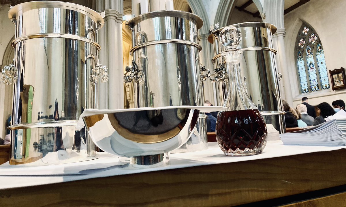 All ready to begin our Chrism Mass at 11am. Tune in to watch from home at salfordcathedral.co.uk #ChrismMass #HolyWeek