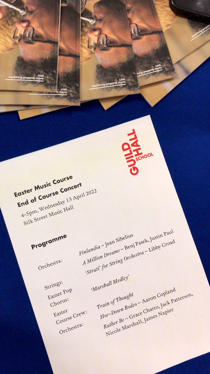 guildhall_innov's tweet photo. It’s so great to have an audience in ready to watch our Easter Music Course performance this afternoon! 👏 looking forward to an exciting programme 🎶 https://t.co/7LFwrD2sLO