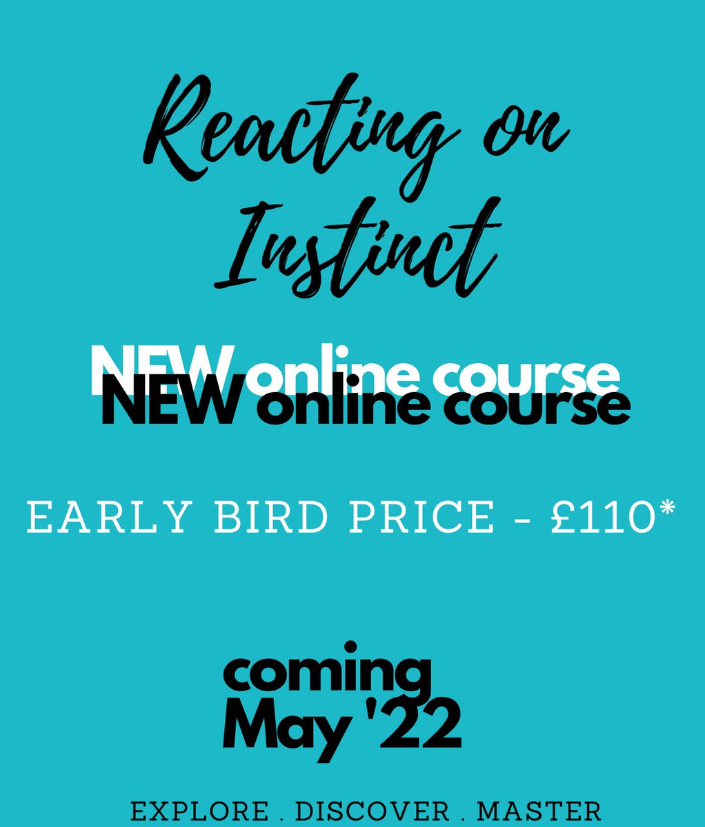 New online acting course - Reacting on Instinct. 

Exclusive introduction/refresher course.

Learn the techniques that have seen students book TV work for Netflix, Apple TV, BBC, ITV and more.

Early Bird price - £110

More details - thesaffrongroup.co.uk/saffron-acting…

#actors