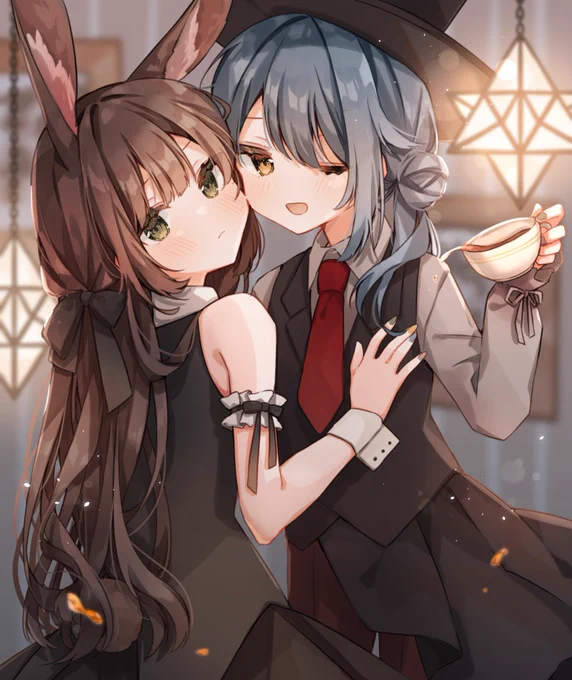 うさぎと帽子屋 