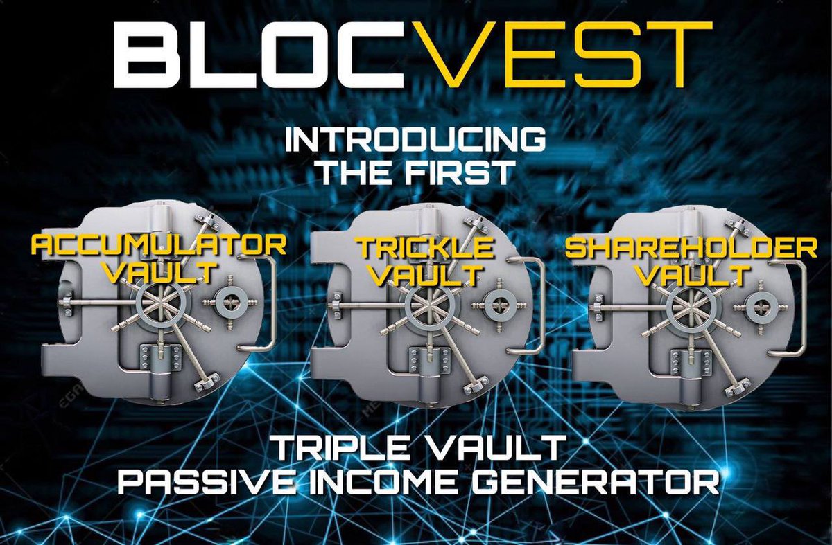 BlocVaultAPP's tweet photo. @carlmoon Neither, I’d rather stake/vest the BVST token and take advantage of the up to 2% back daily!
#WeAreBlocVault 👀 https://t.co/9sfbIhS66p