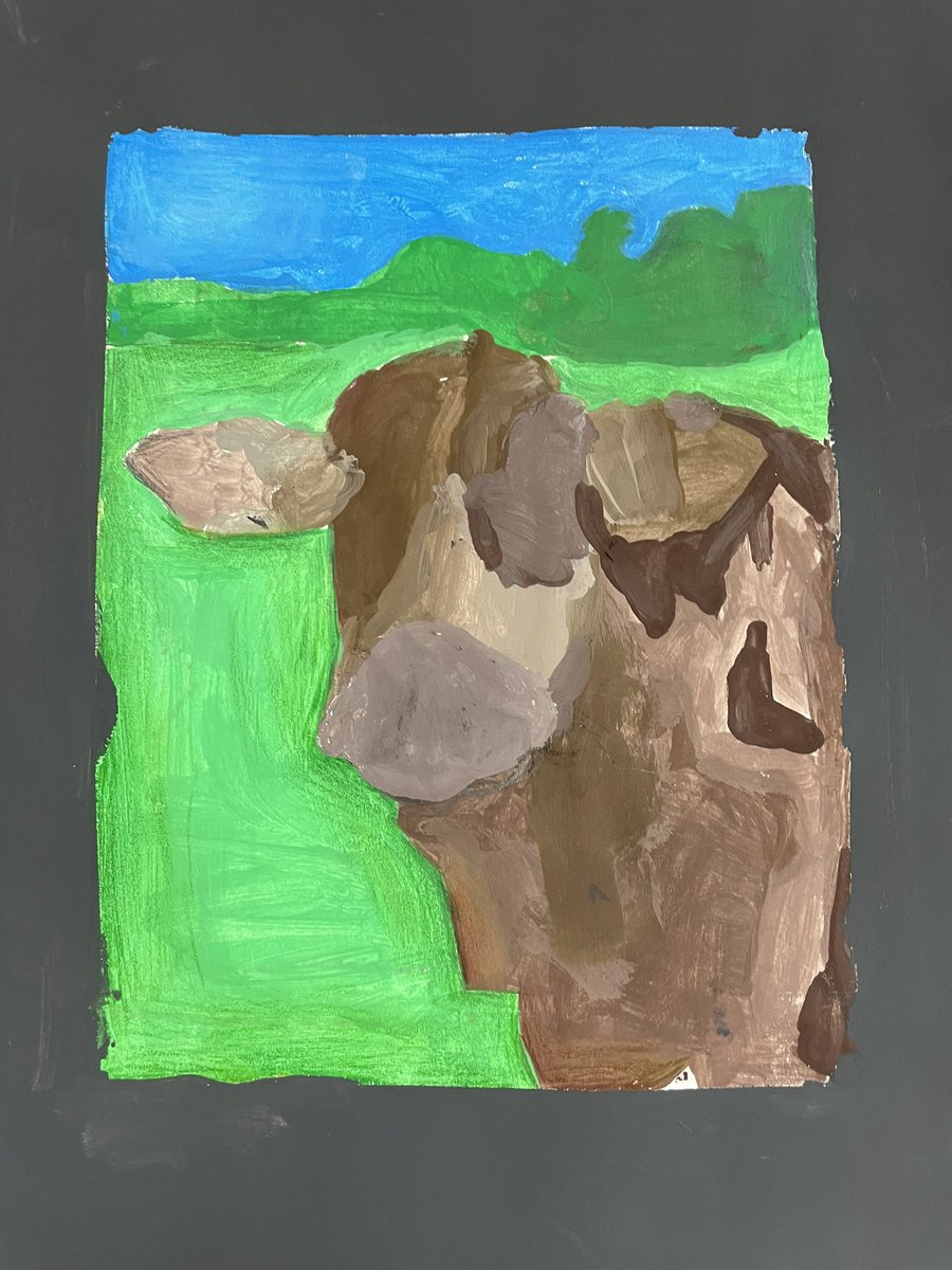 GREArtPics's tweet photo. 5th Graders did an amazing job on their DIY paint by numbers, looking at sections of value! https://t.co/sdpbTyPvBd