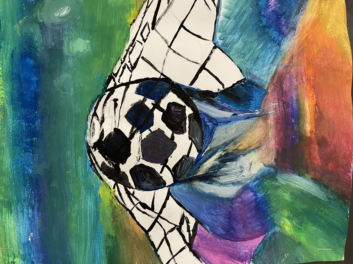 GREArtPics's tweet photo. 5th Graders did an amazing job on their DIY paint by numbers, looking at sections of value! https://t.co/sdpbTyPvBd