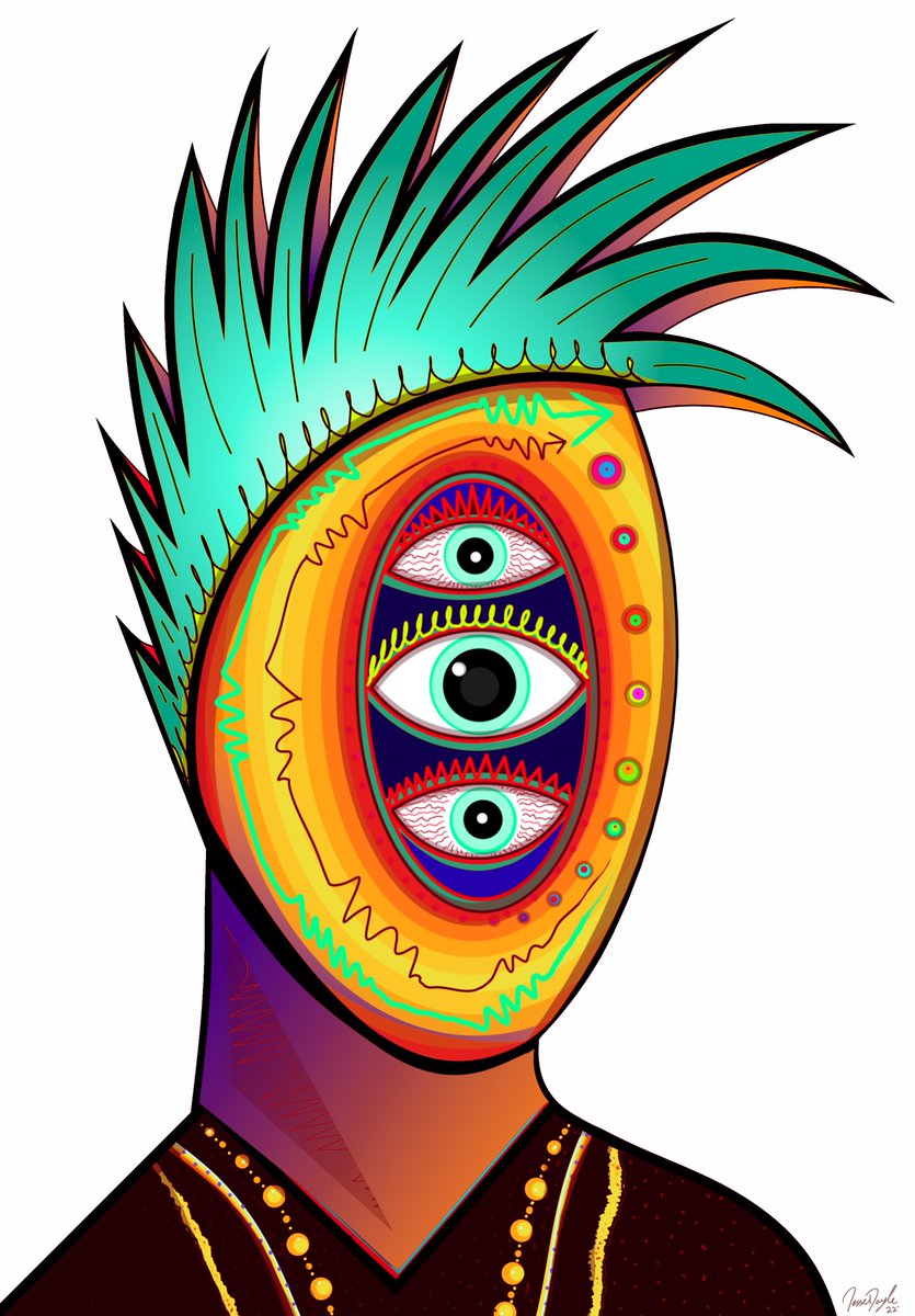 JesseDoyle2385's tweet image. I just completed this new artwork titled “Sun Gazer” 🌞✌🏼
.
Should I drop this later today on @opensea? 🧐