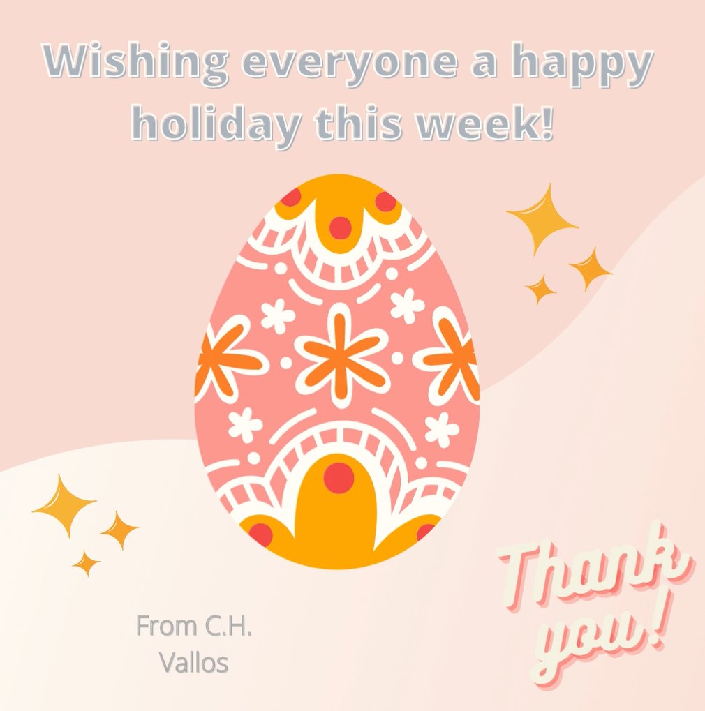 C.H. Vallos & Associates tweet media