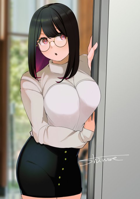 099「Professor, available?」
#LizArtwork
When I was a university student, I used to go into the laboratory to chat with the professors and do my task there. That is a nostalgic memory… 