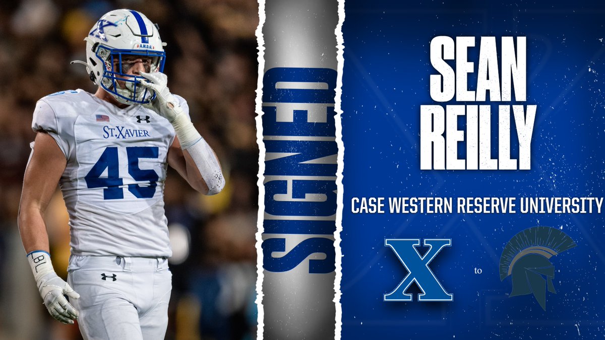 Cincy St. X Sports (@stxsports) on Twitter photo Congratulations to Sean Reilly of <a href="/StXFB/">Bomber Football</a> for choosing to continue his education at Case Western Reserve University!
#GoBombers | #AMDG Congratulations to Sean Reilly of <a href="/StXFB/">Bomber Football</a> for choosing to continue his education at Case Western Reserve University!
#GoBombers | #AMDG