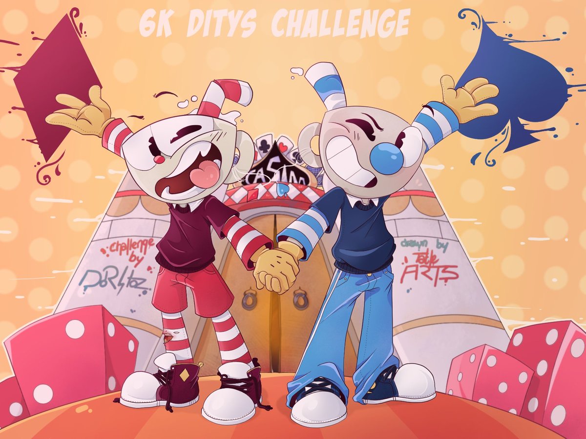So I joined a 6k ditys challenge from zzdoritozz on instagram
#cupheads #thecupheadshow #digitalart #clipstudiopaint #mugman #digitalart #dityschallenge