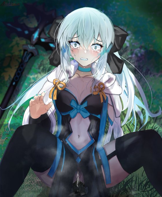 PU記念に、モ陛下がでっかい芋虫型モースに襲われて悲鳴上げてたらしいって聞いて描いた奴を再掲してみます 