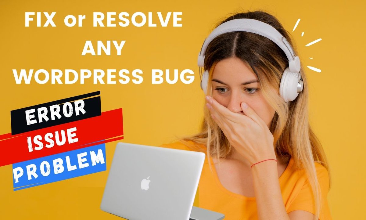 MdBilla24608591's tweet image. Fix WordPress issues, WordPress errors fix and WordPress bugs fix
★Any WordPress Problem
★ Syntax/ Fatal Error
★Internal Server Error.
★404 Page Not Found
★Media Upload Problem
#wordpress_error #wordpress_help #wordpress_bug_fixing
Find Me: fiverr.com/share/Vbjl0d