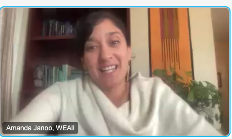 eurodad's tweet photo. .@JanooAmanda from @WEAll_Alliance speaking passionately to @WorldBank to consider a new paradigm as they redesign #doingbiz into BEE. To move away from  a narrow fixation on economy's purpose on growth, to consider also social &amp; environmental wellbeing.
https://t.co/wO8gFmwSKo https://t.co/D3bGjmEO7T