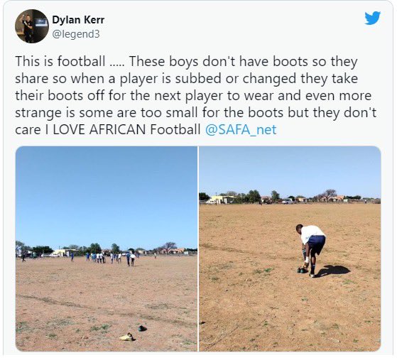 Moroka Swallows coach, <a href="/legend3/">Dylan Kerr</a> Dylan Kerr, in partnership with Boots for Africa, will hand over more than 180 pairs of boots to under-resourced players in Polokwane this weekend.