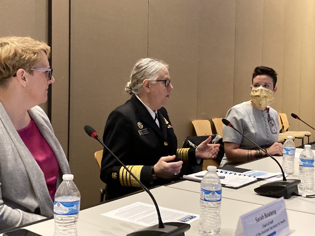 HHS_ASH's tweet photo. A great meeting with the @CDCgov GLOBE employee support group for LGBTQI+ employees. Simple things like using the correct name and pronouns in work settings makes a big difference. Public servants are people too. As I heard, they’re not just looking for visibility during Pride. https://t.co/tpwviqSrgp