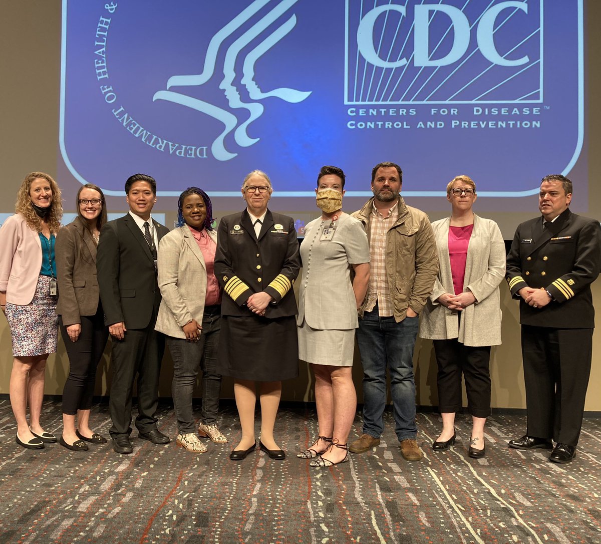 HHS_ASH's tweet photo. A great meeting with the @CDCgov GLOBE employee support group for LGBTQI+ employees. Simple things like using the correct name and pronouns in work settings makes a big difference. Public servants are people too. As I heard, they’re not just looking for visibility during Pride. https://t.co/tpwviqSrgp