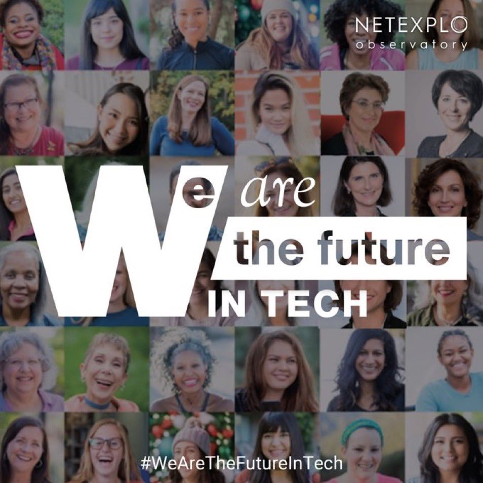 C_MorinDesailly's tweet photo. Ravie d’avoir participé hier au lancement de l’operation @Netexplo « We are the future »,100 femmes issues de impliquées ds la Tech pour sensibiliser à la nécessaire féminisation de la tech ! Le monde de demain doit être construit à égalité par les femmes et par les hommes! https://t.co/Kj68PpKGIC