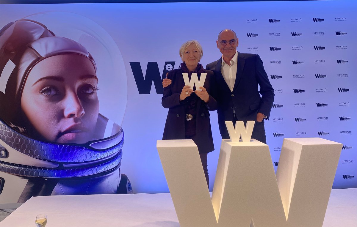 C_MorinDesailly's tweet photo. Ravie d’avoir participé hier au lancement de l’operation @Netexplo « We are the future »,100 femmes issues de impliquées ds la Tech pour sensibiliser à la nécessaire féminisation de la tech ! Le monde de demain doit être construit à égalité par les femmes et par les hommes! https://t.co/Kj68PpKGIC