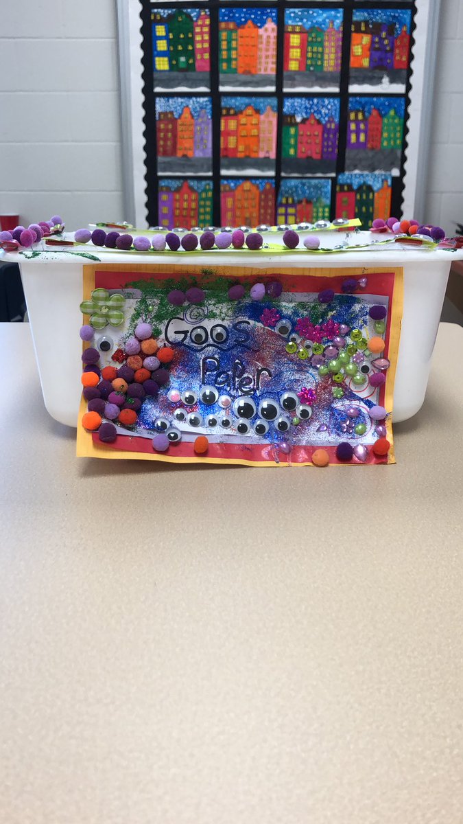 Our classroom GOOS Paper bin is decorated! Have you done yours?? The contest ends tomorrow &amp; there are some great prizes to be won! Post a picture &amp; use the hashtag: #GOOSPaper22 <a href="/stpetersmilton/">St. Peter C.E.S.</a>