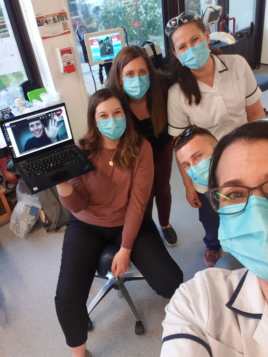 ParkerKirsten's tweet photo. Great day with Stephanie and Wendy from @restothera  and Alex @CycloneMobility for training #nmes #RT300 #spinalcordinjury #FES @jocamp_physio https://t.co/oJhAfgbMcW