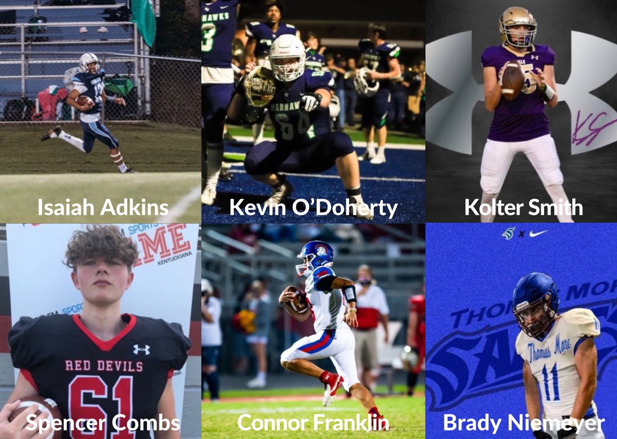 🚨 HSFA KY Academic All-American Team 🚨

These HS Student-Athletes have excel on the field and in the classroom! 🏈📚

See the full list ➡️ bit.ly/3uDzSRd

College coaches check out their recruiting profiles ➡️ bit.ly/37FufsI