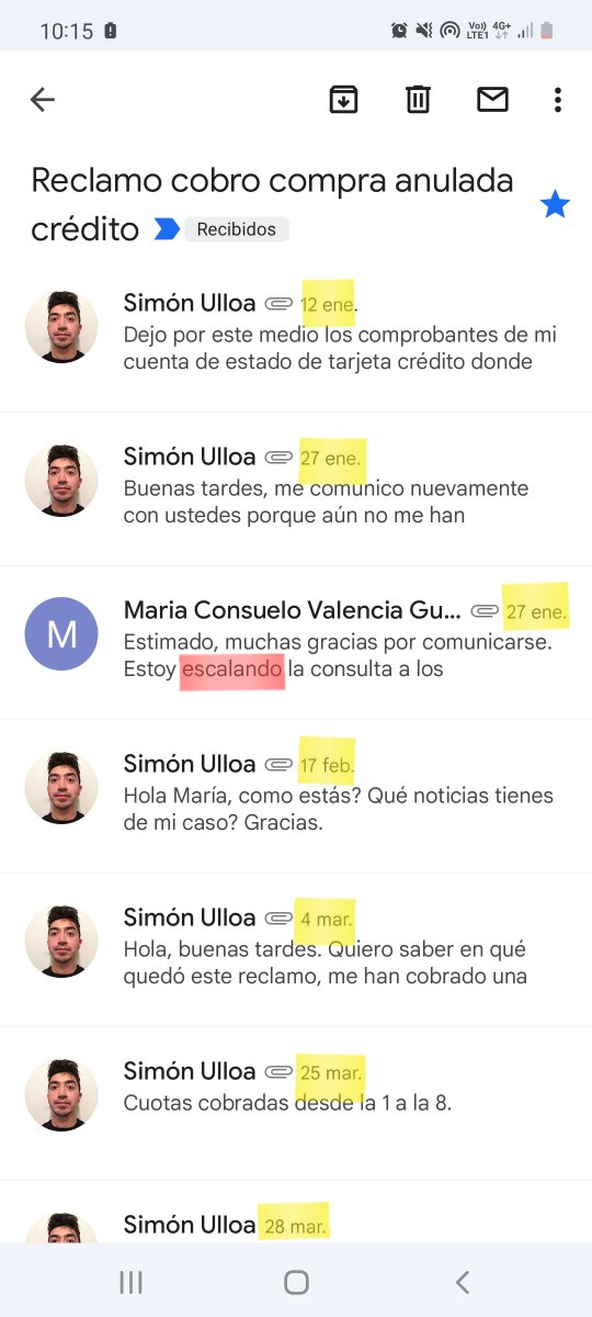 simonuv's tweet photo. Oye @entel @entel_ayuda campeón de ESCALADA. Tengo un reclamo de +3 meses en su sucursal y de casi 1 año por teléfono por un cobro que me hicieron a una compra que ustedes anularon. La única respuesta que me han dado es "Estamos ESCALANDO su reclamo" Devuelvan la plata ladrones. https://t.co/StuWflnRDw