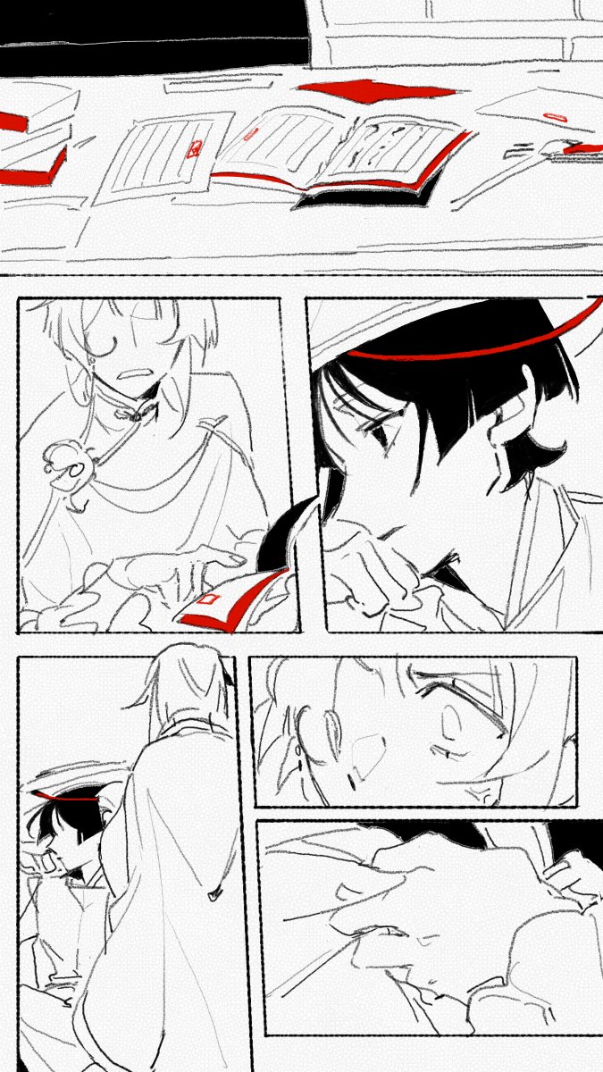 susricecakesoup's tweet photo. aoi no okina coming to kuronushi after finding out he was the one behind everything.

i wasn't manage to put dialogs in- i couldn't think of any words at all lol. https://t.co/F954r6n9uv