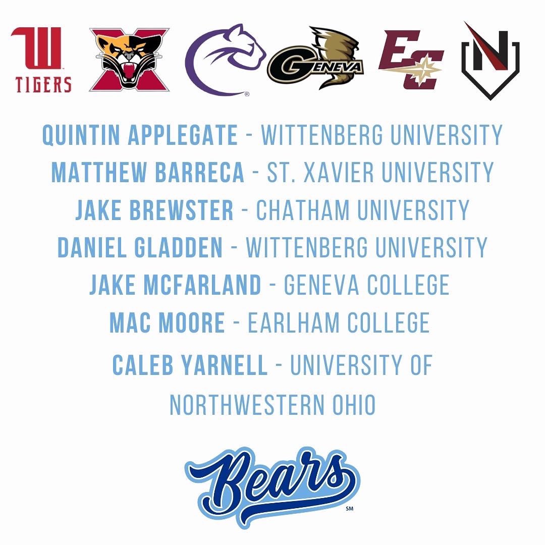 Today we will honor 7 of our Bears as they participate in National Signing Day. Congrats boys! #clawsup