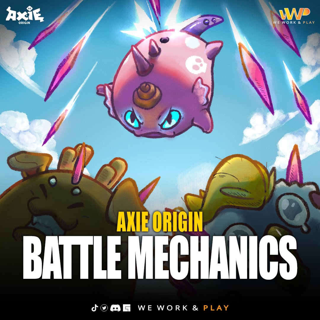 wwp_guild's tweet photo. 🎮 Battle Mechanics

Axie Infinity is a turn-based card game where you and your Axies battle against fierce foes and other players.

We value loyalty and dedication to WWP GUILD. REGISTER NOW! https://t.co/8CBu94eQZo

#wwpofficial #AxieInfinity
#nfts #NFTGame 
#AxieScholar https://t.co/sBaKiipykb
