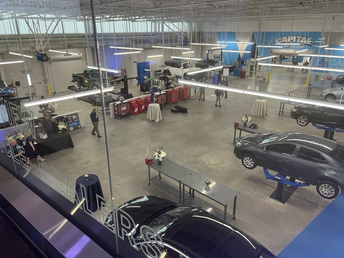 The $42 million state-of-the-art facility on  #WakeTech’s Scott Northern Wake Campus will allow the college to triple the number of #automotive students and add a new #collision repair degree, helping address the need for qualified #technicians.