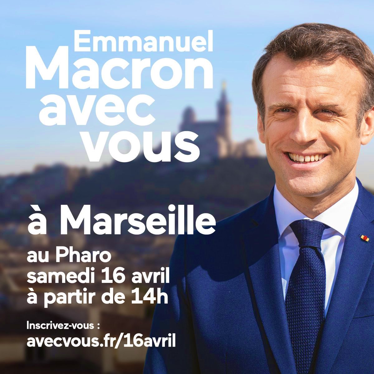 JoelGiraud05's tweet photo. C'est Marseille, bébé ! Samedi, cap sur la cité phocéenne #avecvous 🙌🇫🇷 https://t.co/fz5Nl4hOOJ