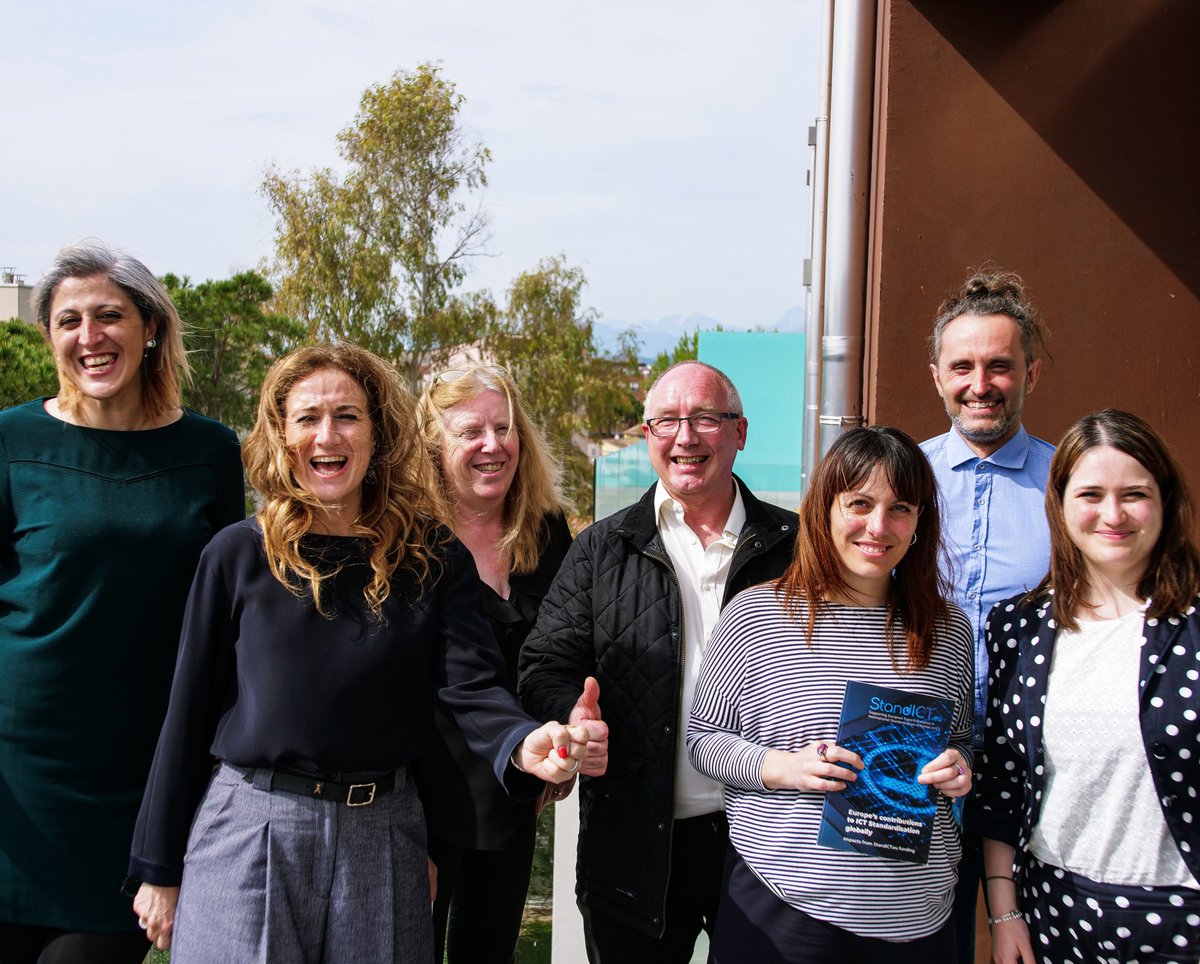 Stand_ICT's tweet image. The @Stand_ICT Consortium came back together today in Pisa 🇮🇹 to plan the coming eventful months with more Impact Webinars, the #EUOS Evolution &amp;amp; (of course) new Open Call&apos;s opportunities for our ICT #Standards Fellows🙌@TrustITServices @AustraloTeam @DCU 
standict.eu