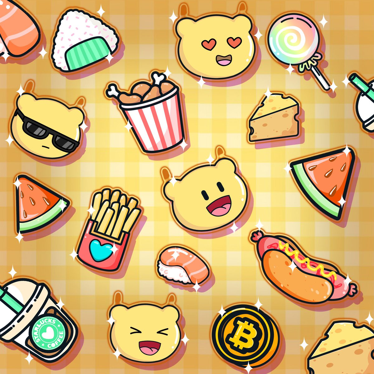 🌈 Gummies Kingdom!

1x Gummies NFT 
Super Gummies Roles For Holders 

RT, ❤️ 
Show us your Gummies! 🍯