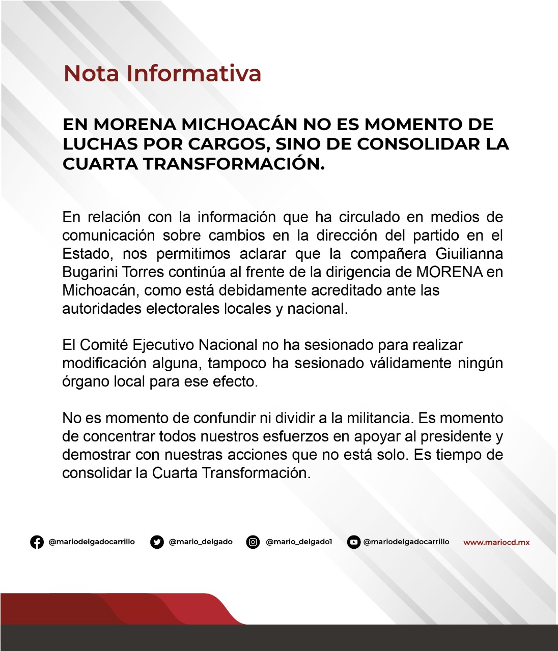 Nota Informativa Nota Informativa Perdida Cip | PDF