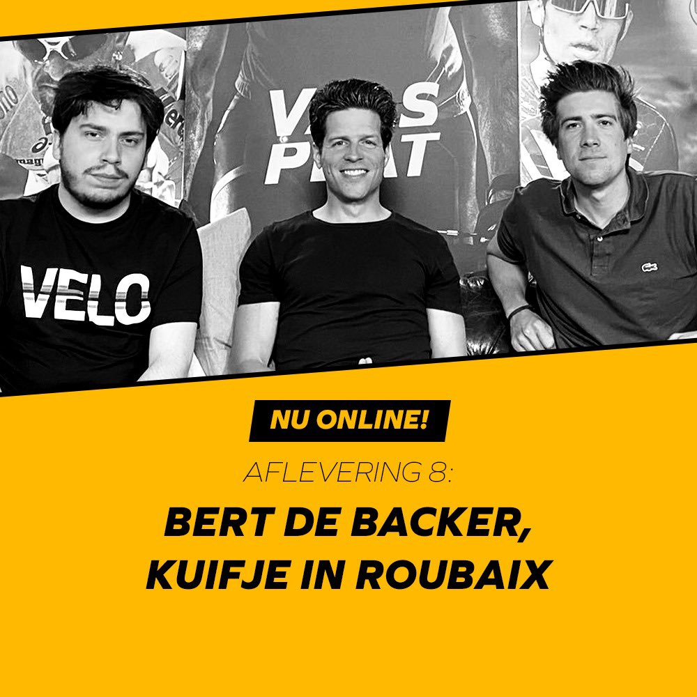 Nu overal te bekijken en beluisteren: de nieuwe Vals Plat met <a href="/SVandenhende/">Sander Vandenhende</a> , <a href="/jappelone/">Jappe Tooten</a> en <a href="/BertDeBacker/">Bert De Backer</a> , de Brad Pitt der analisten. Op het menu: is het keurslijf van DSM te strak, is Jappe een camion en wat is dé ultieme tip om in Parijs-Roubaix niet lek te rijden. 🎧🚛🚴