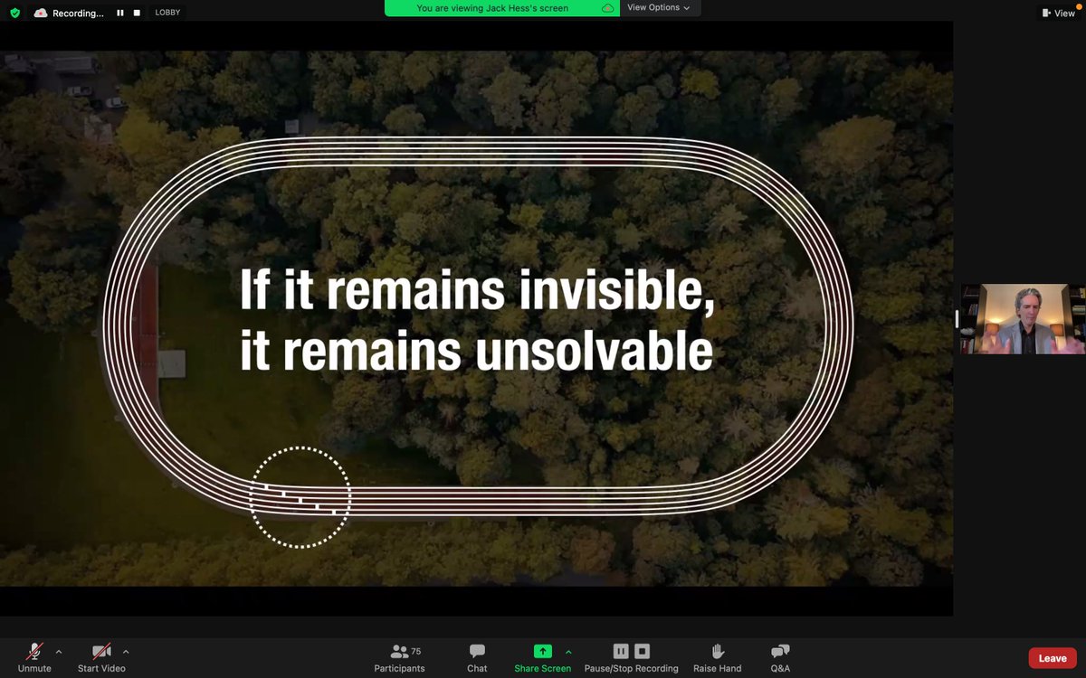 ChandraCScott's tweet photo. Jack Hess of CivicLabs starting the #AlabamaCAN Conference off with a thought-provoking statement. #systemschange #reimagine #equity @alabamapossible https://t.co/XfnNWL79nB