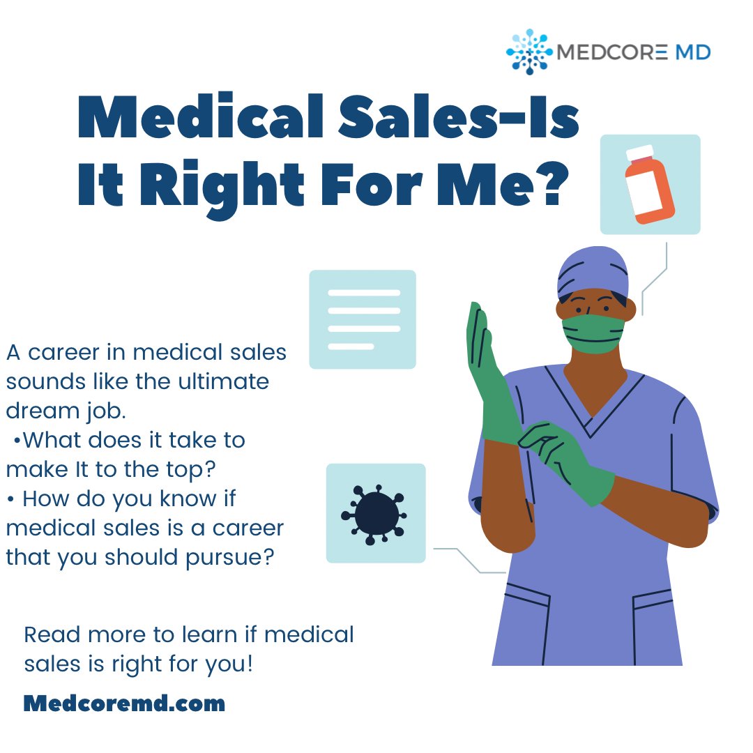 MedcoreMD's tweet photo. We’ve put together a go-to guide for you with all the insights that it takes to become a successful medical sales representative.

Visit the Medcore MD blog to learn more!
https://t.co/XpByaxAshQ

#medreps #connectbetternow #medcoreMD #medicalsalestips https://t.co/HCJVAmomy9