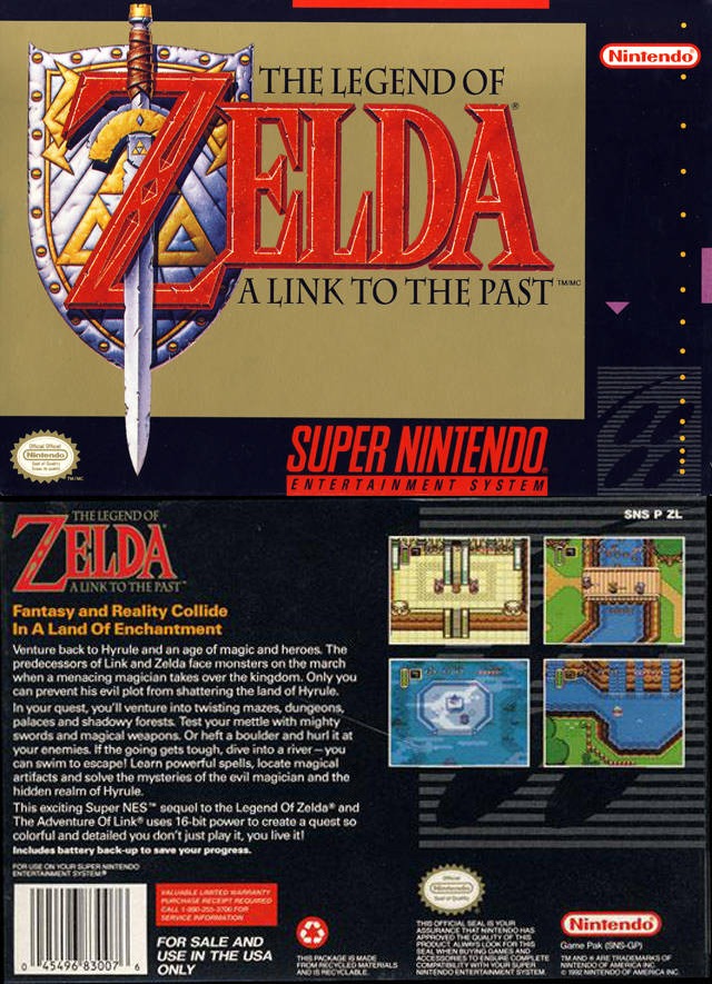 Legend of Zelda: Link to the Past (SNES) Super Nintendo Authentic Game  Cartridge