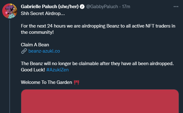 crabby_dragon's tweet photo. Hey @Twitter,
Maybe you can do something about these accounts &amp; posts
I mean do people really fall for this #NFTScam . https://t.co/9yy8eGWq8g